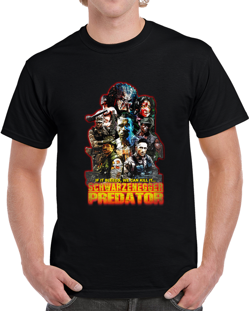 Predator Fan Poster Movie T Shirt Predator Fan Poster Movie T Shirt