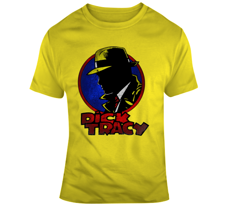 Dick Tracy Comic Hero Movie Vintage Design Fan Request T Shirt T Shirt Dick Tracy Comic Hero Movie Vintage Design Fan Request T Shirt T Shirt