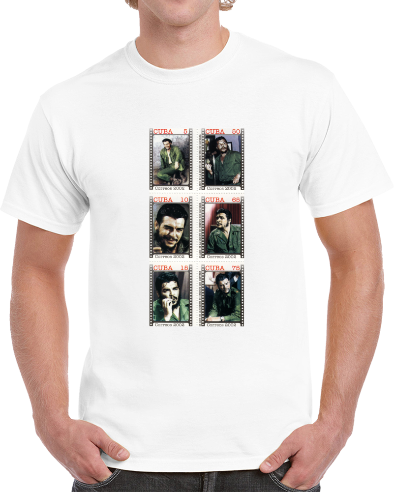 Cuban Stamps Che Cuba Argentine Rebel T Shirt Cuban Stamps Che Cuba Argentine Rebel T Shirt