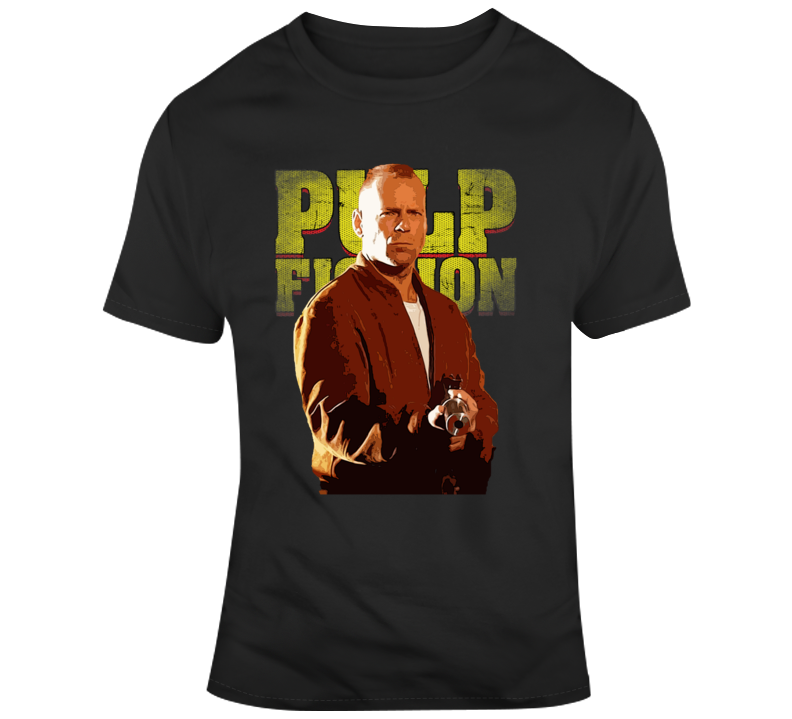 Butch Pulp Fiction Fan Bruce Willis Movie T Shirt Butch Pulp Fiction Fan Bruce Willis Movie T Shirt