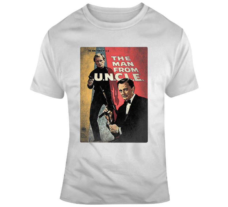 The Man From Uncle Classic Tv 60s Fan T Shirt The Man From Uncle Classic Tv 60s Fan T Shirt