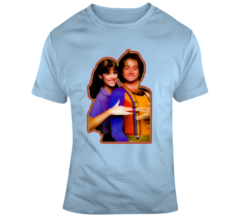 Mork & Mindy 70s Retro Tv Icon Funny T Shirt Mork & Mindy 70s Retro Tv Icon Funny T Shirt