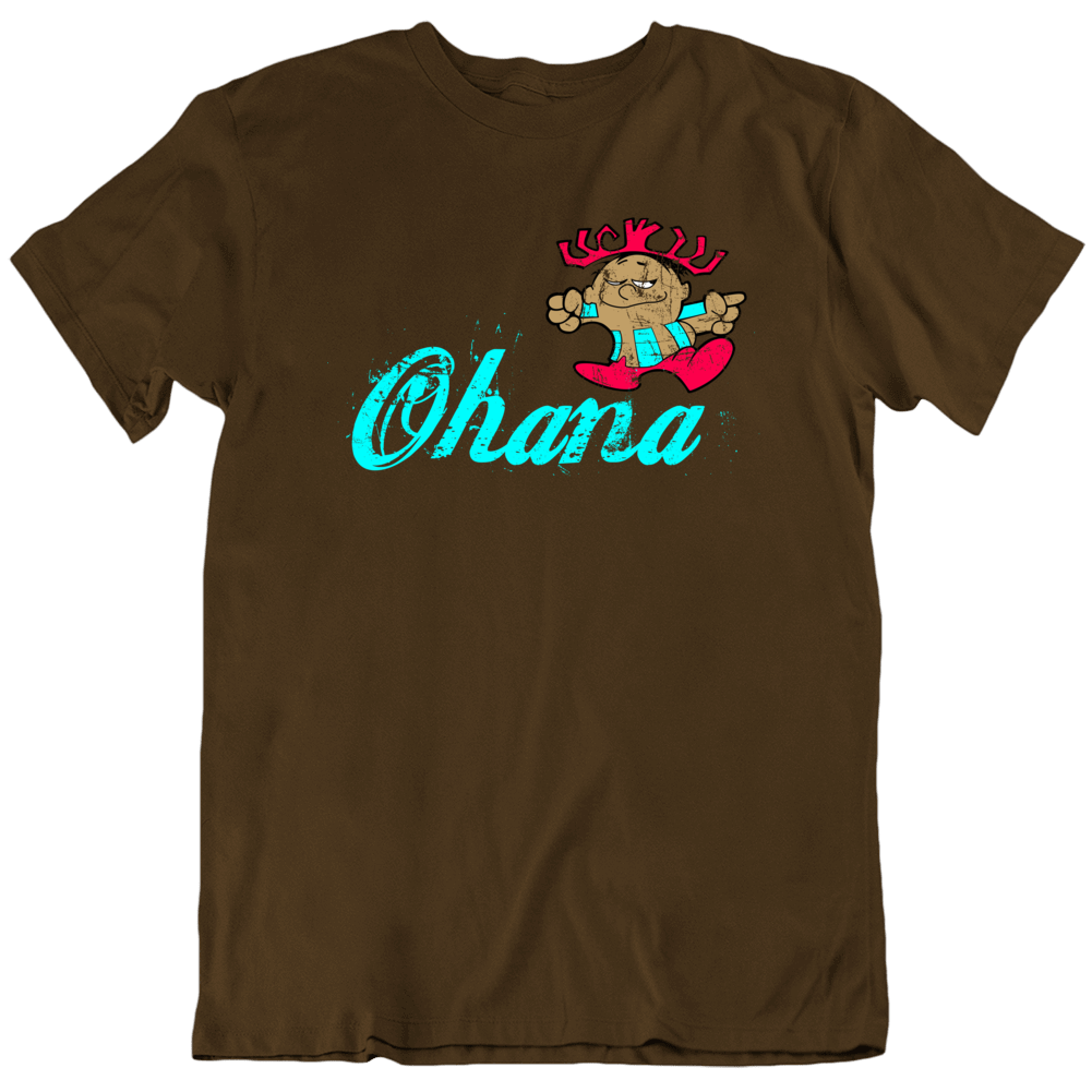 Ohana Hawaiian Parody Funny Surf T Shirt Ohana Hawaiian Parody Funny Surf T Shirt