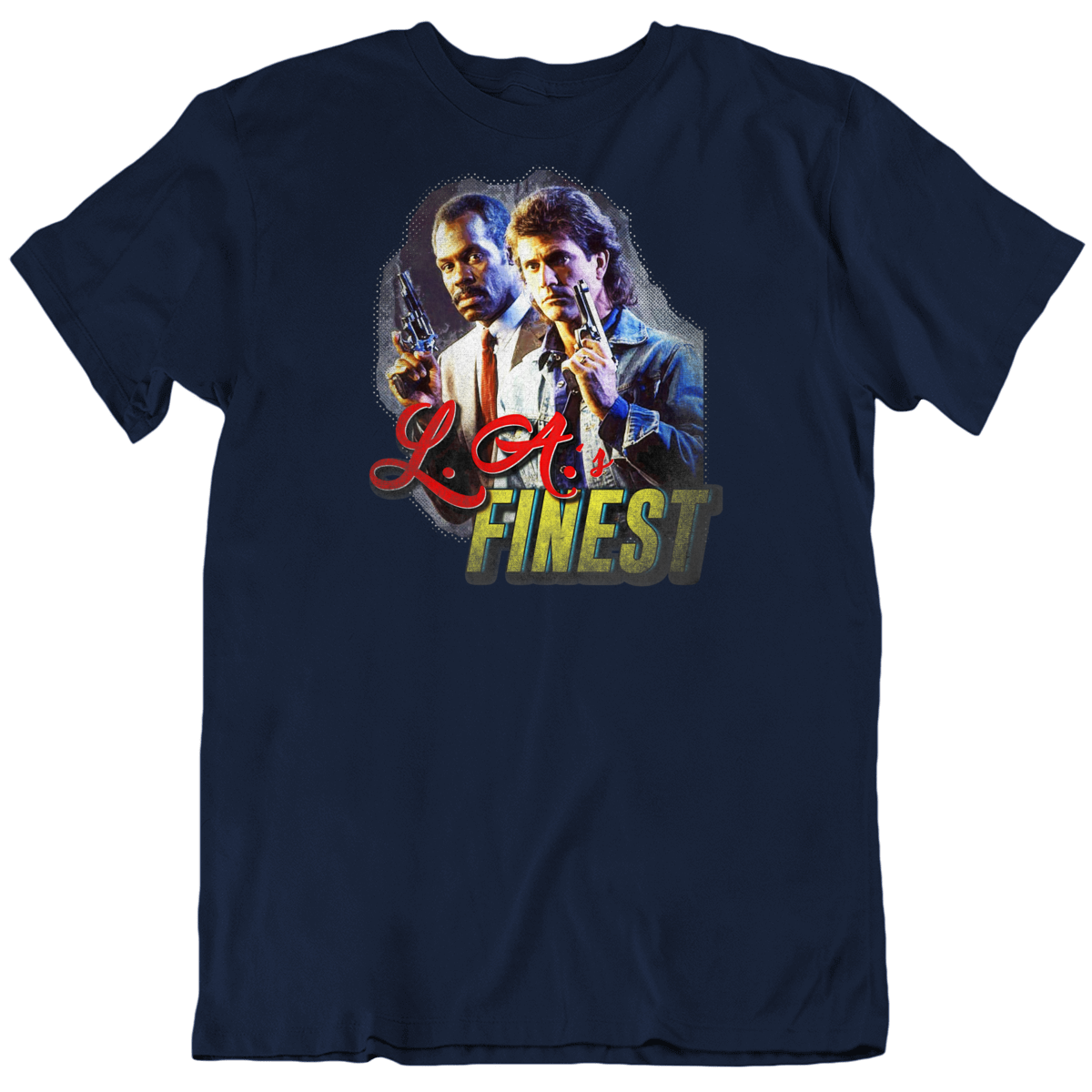 Riggs Murtaugh Lethal Weapon Mel Gibson Movie Fan T Shirt Riggs Murtaugh Lethal Weapon Mel Gibson Movie Fan T Shirt