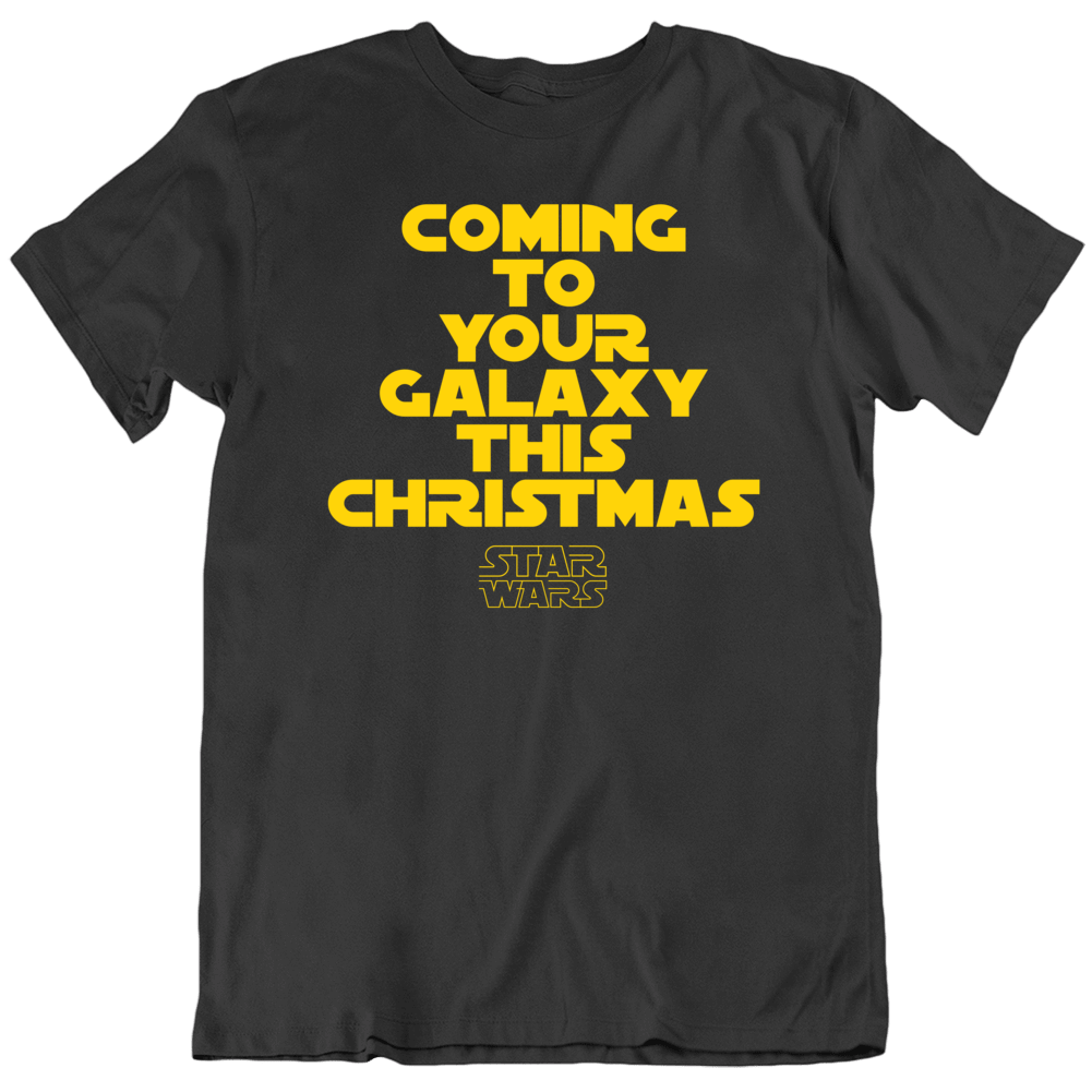 Star Wars Galaxy Christmas Movie T Shirt Star Wars Galaxy Christmas Movie T Shirt