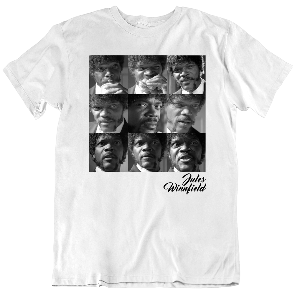 Pulp Fiction Jules Movie Tarantino Sam Jackson T Shirt Pulp Fiction Jules Movie Tarantino Sam Jackson T Shirt