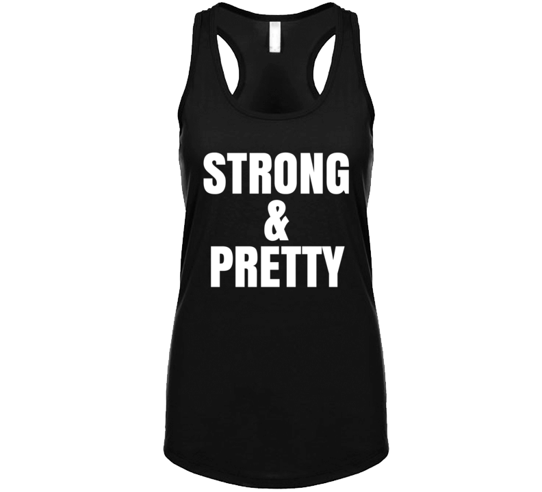 Strong & Pretty Gym Wear Gear Workout Tanktop Strong & Pretty Gym Wear Gear Workout Tanktop