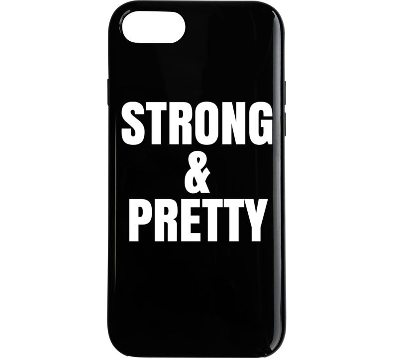 Strong & Pretty Gym Wear Gear Workout Phone Case Strong & Pretty Gym Wear Gear Workout Phone Case