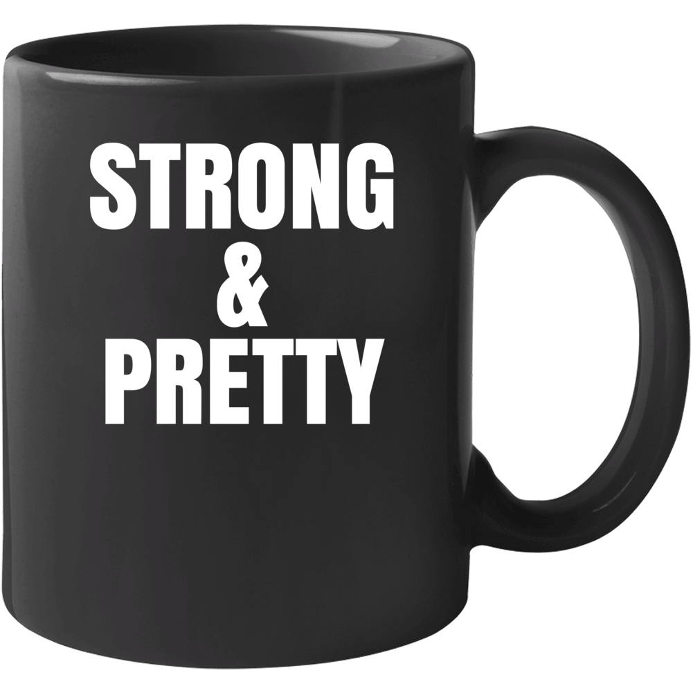 Strong & Pretty Gym Wear Gear Workout Mug Strong & Pretty Gym Wear Gear Workout Mug