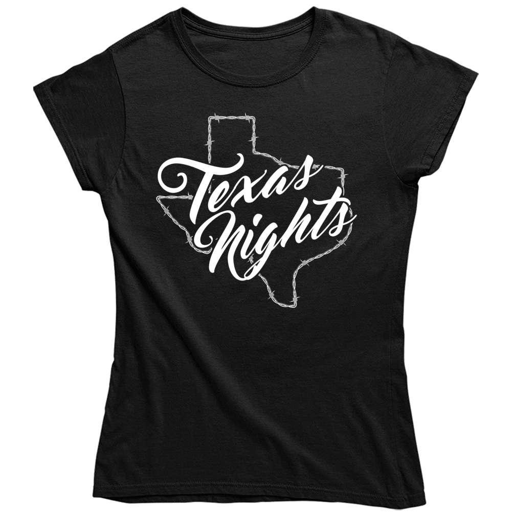 Texas Nights Lone Star Usa State Proud Ladies T Shirt Texas Nights Lone Star Usa State Proud Ladies T Shirt