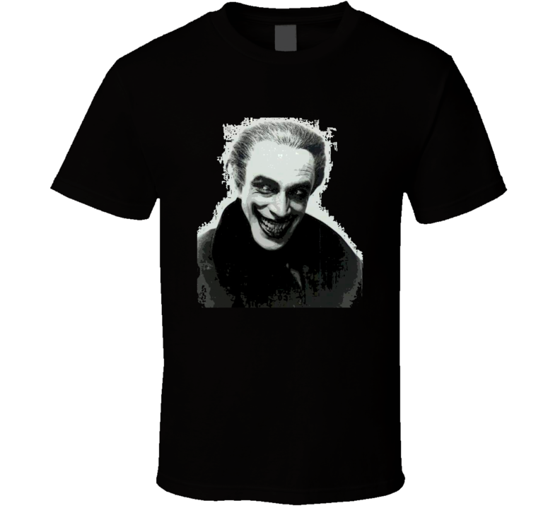 The Man Who Laughs Joker Inspiration Funny 1928 Movie T Shirt The Man Who Laughs Joker Inspiration Funny 1928 Movie T Shirt