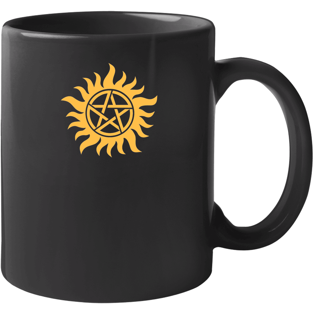 Supernatural Anti Possession Symbol Mug Supernatural Anti Possession Symbol Mug
