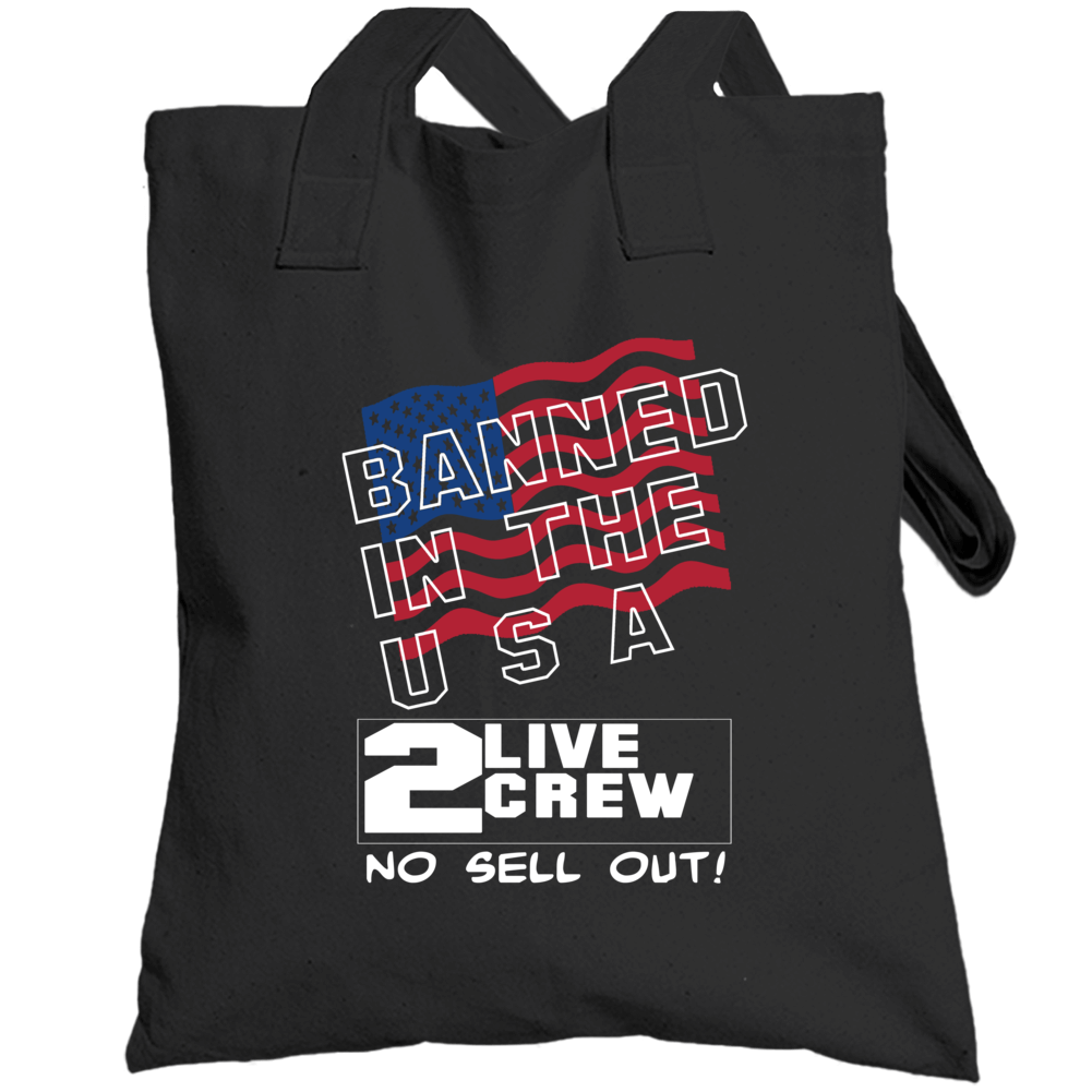 2 Live Crew Banned In The Usa Rap Hip Hop Totebag 2 Live Crew Banned In The Usa Rap Hip Hop Totebag