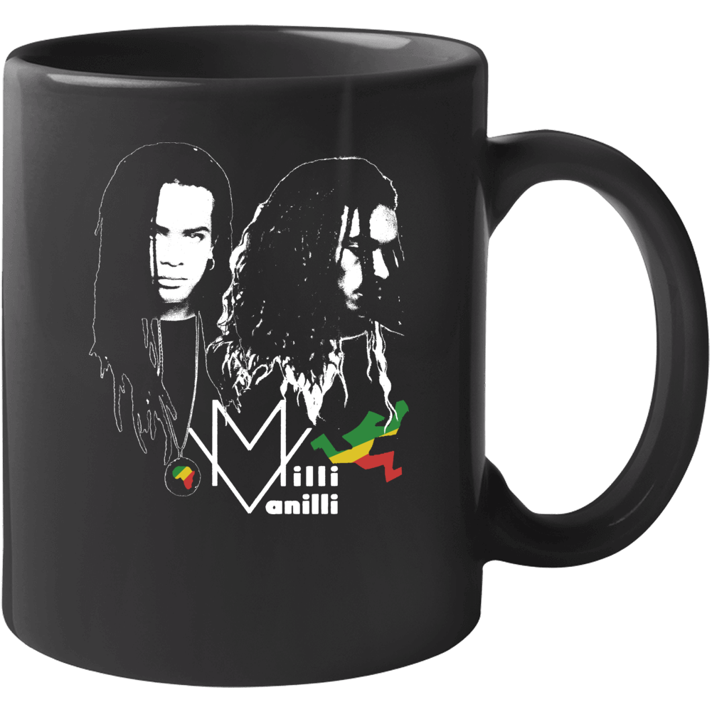 Milli Vanilli Pop Stars Retro Music Dance T Mug Milli Vanilli Pop Stars Retro Music Dance T Mug