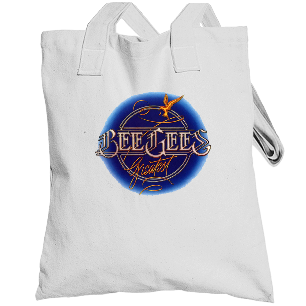 The Beegees Disco Rock 70s Gibb Totebag The Beegees Disco Rock 70s Gibb Totebag