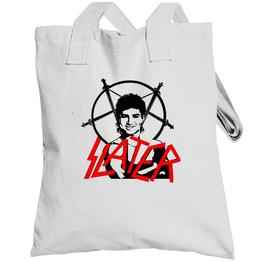 Ac Slater Saved By The Bell Tv Fan Totebag Ac Slater Saved By The Bell Tv Fan Totebag