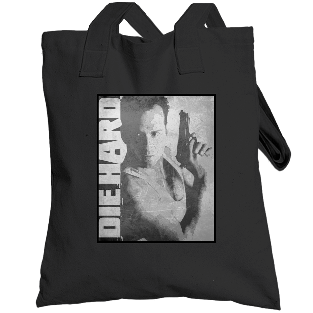 Die Hard Bruce Willis Action Movie John Mcclane Totebag Die Hard Bruce Willis Action Movie John Mcclane Totebag