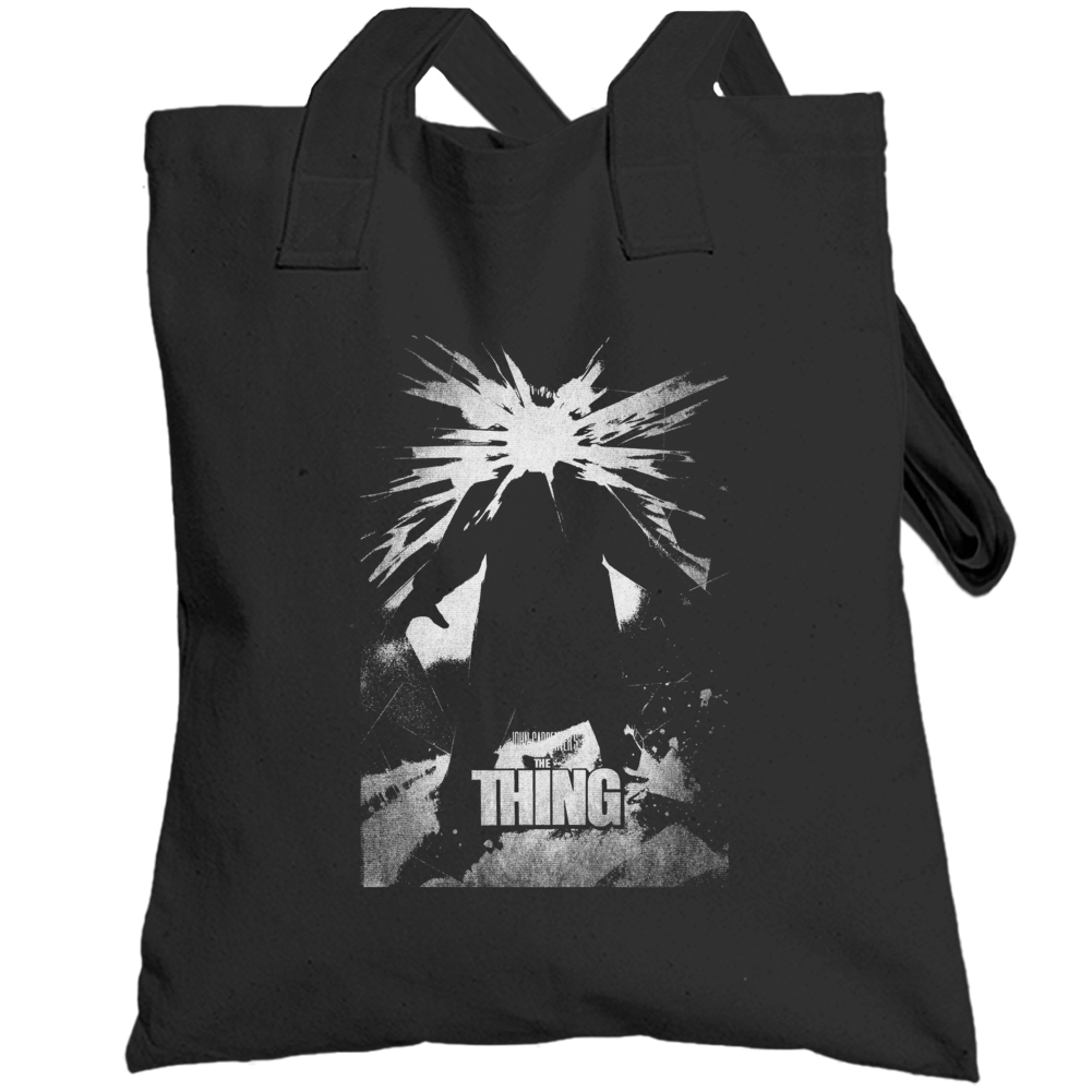 The Thing Kurt Russell John Carpenter Movie 80s Vtg Style Totebag The Thing Kurt Russell John Carpenter Movie 80s Vtg Style Totebag