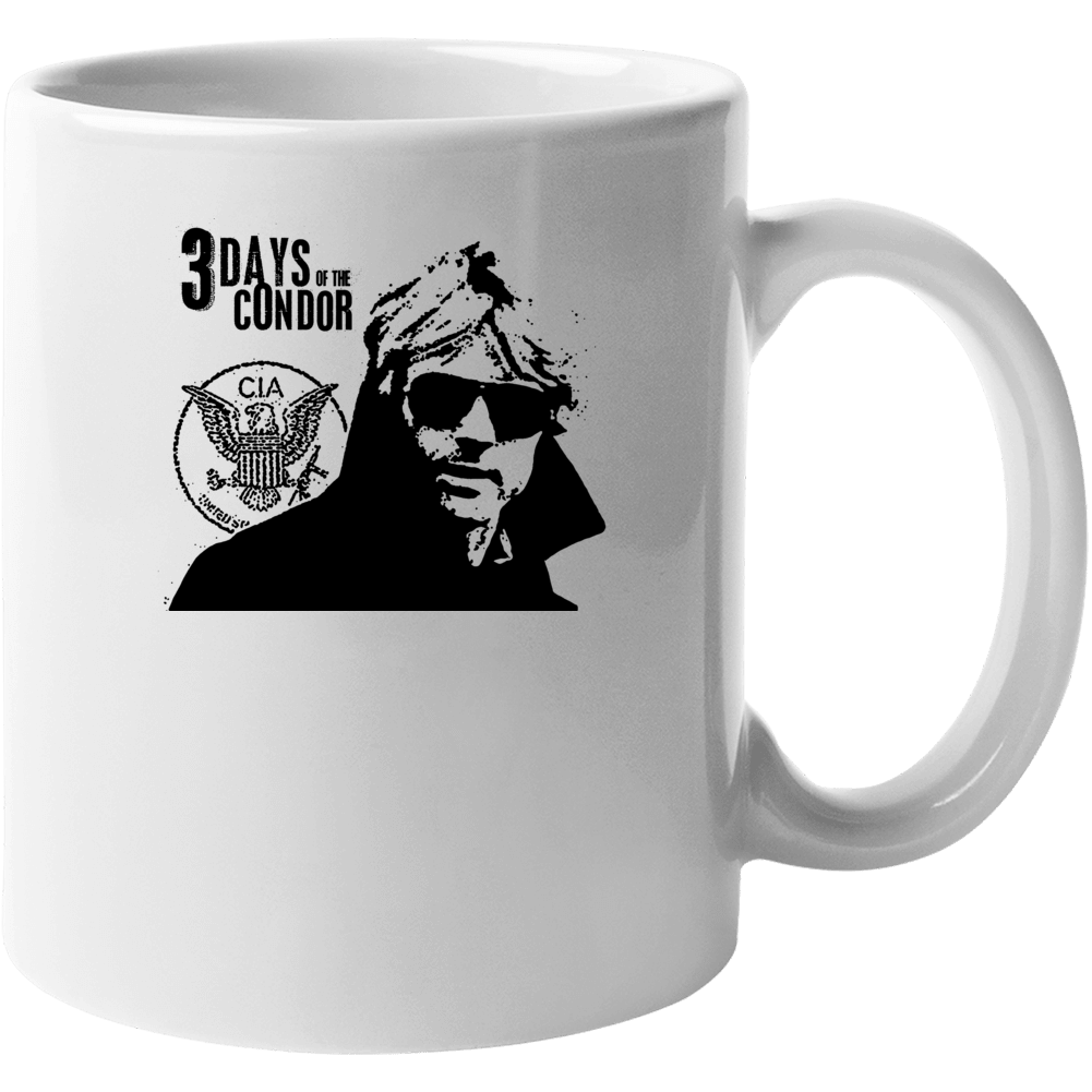 3 Days Of The Condor Robert Redford Movie Fan Mug 3 Days Of The Condor Robert Redford Movie Fan Mug