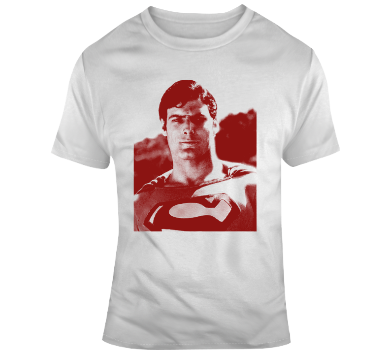 Superman Christopher Reeve Legend Fant Art Movie T Shirt Superman Christopher Reeve Legend Fant Art Movie T Shirt