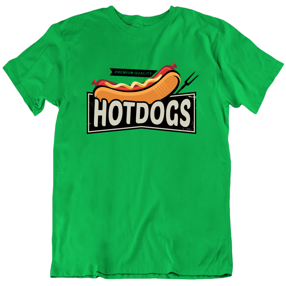 Hotdogs All American Favorite Food Beef Pork T Shirt Hotdogs All American Favorite Food Beef Pork T Shirt