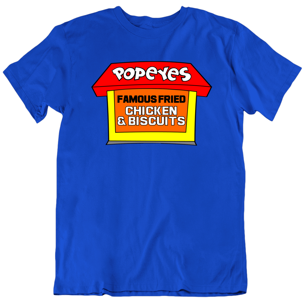Popeyes Chicken & Biscuit Restaurant Love Fan T Shirt Popeyes Chicken & Biscuit Restaurant Love Fan T Shirt