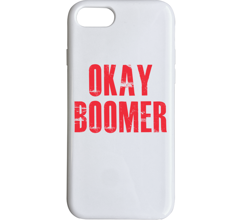 Okay Boomer Funny Climate Change Phone Case Okay Boomer Funny Climate Change Phone Case