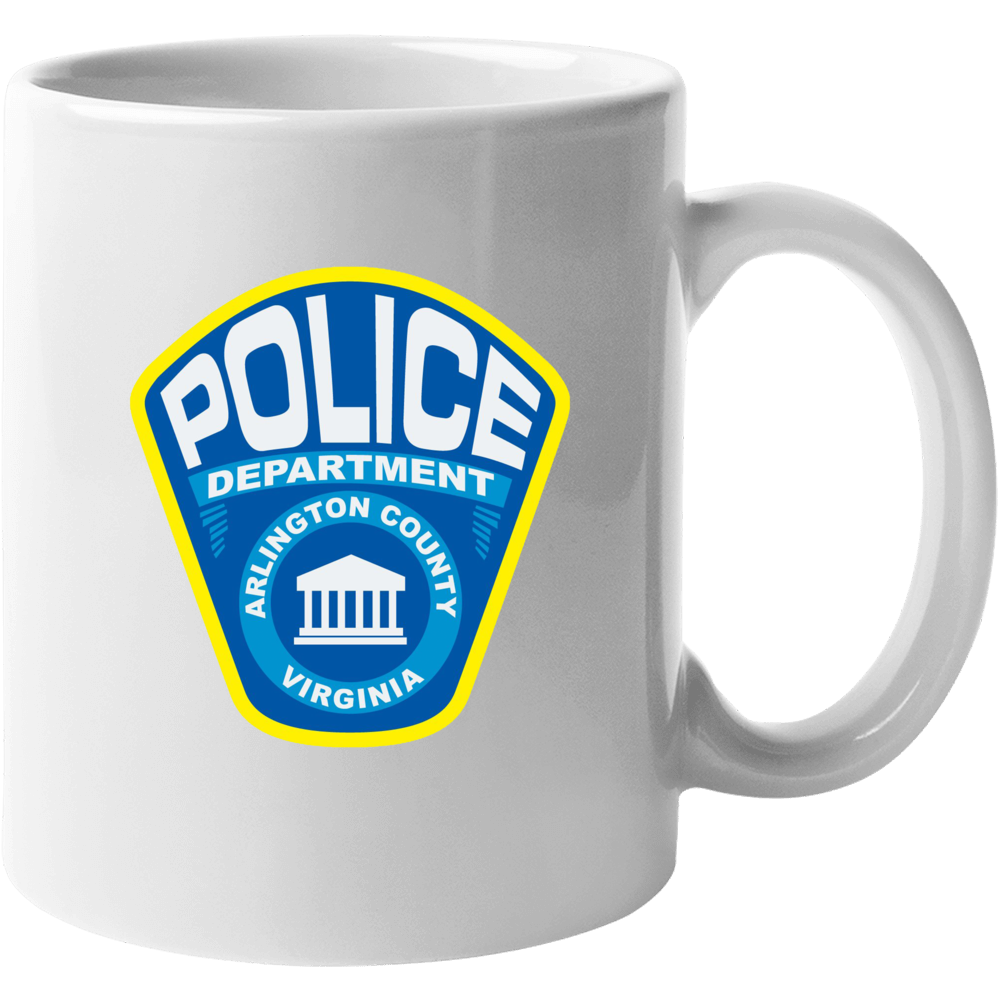 Arlington Virginia Police Dept Cop Coffee Cup Mug Arlington Virginia Police Dept Cop Coffee Cup Mug