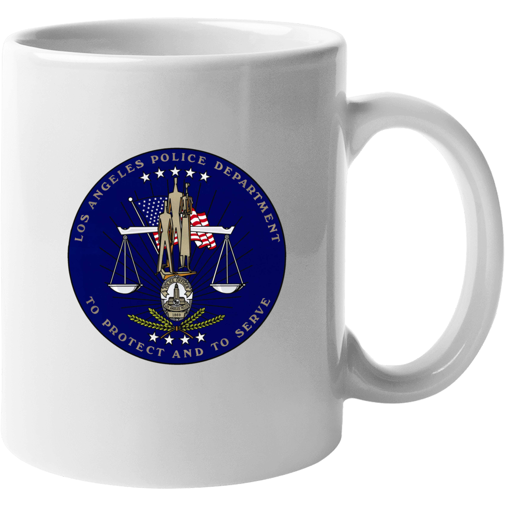 Los Angeles Police Dept Cop Coffee Cup Mug Los Angeles Police Dept Cop Coffee Cup Mug