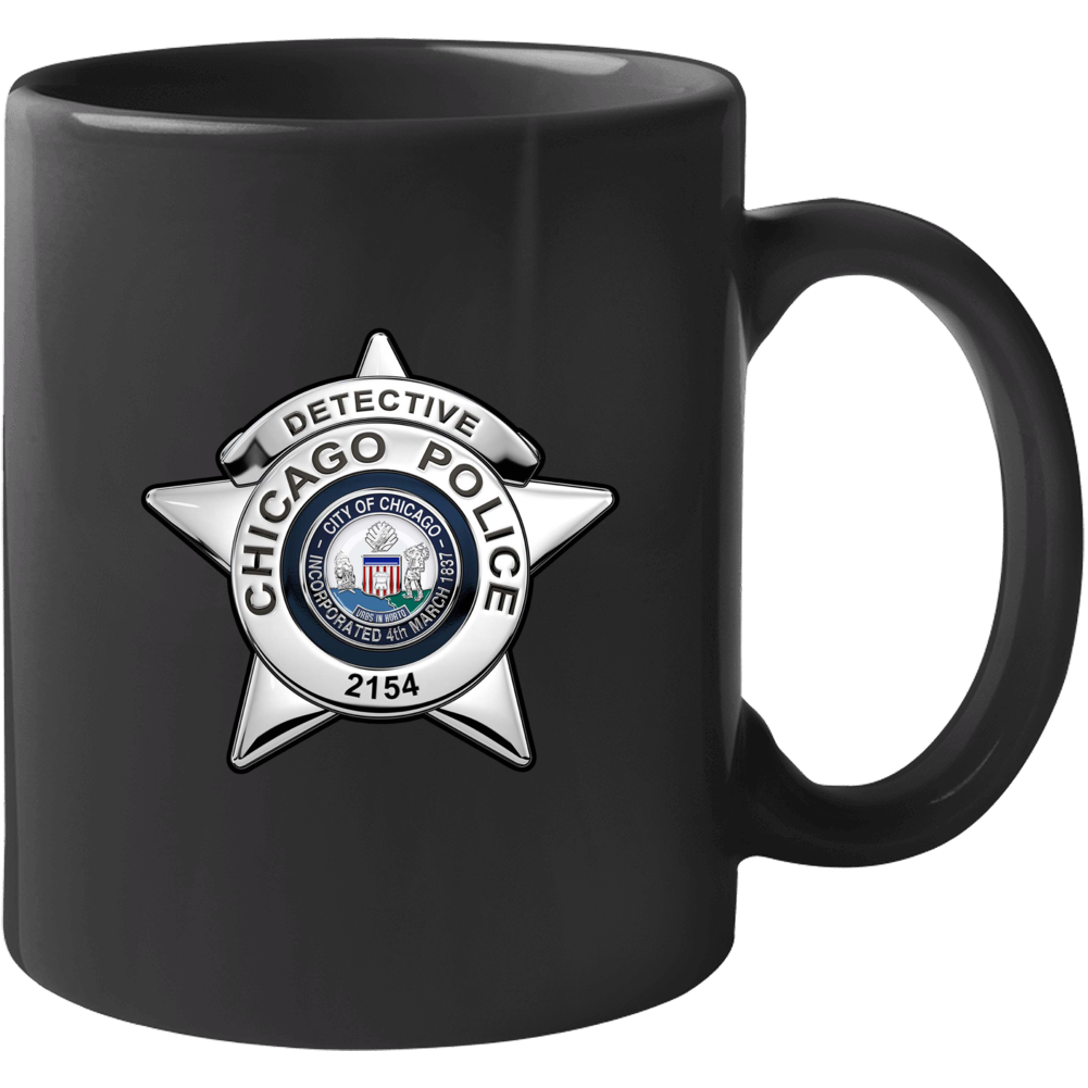 Chicago Police Detective Cop Coffee Cup Mug Chicago Police Detective Cop Coffee Cup Mug