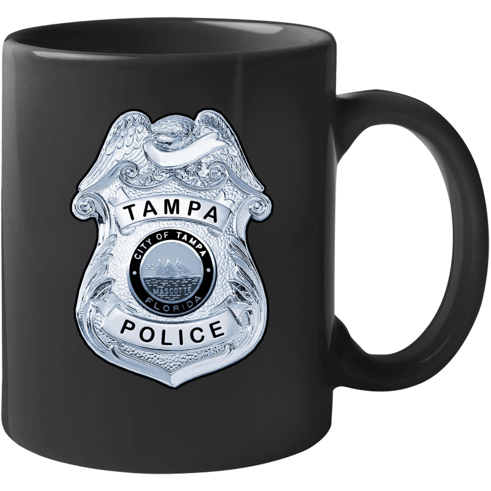 Tampa Florida Police Cop Coffee Cup Mug Tampa Florida Police Cop Coffee Cup Mug