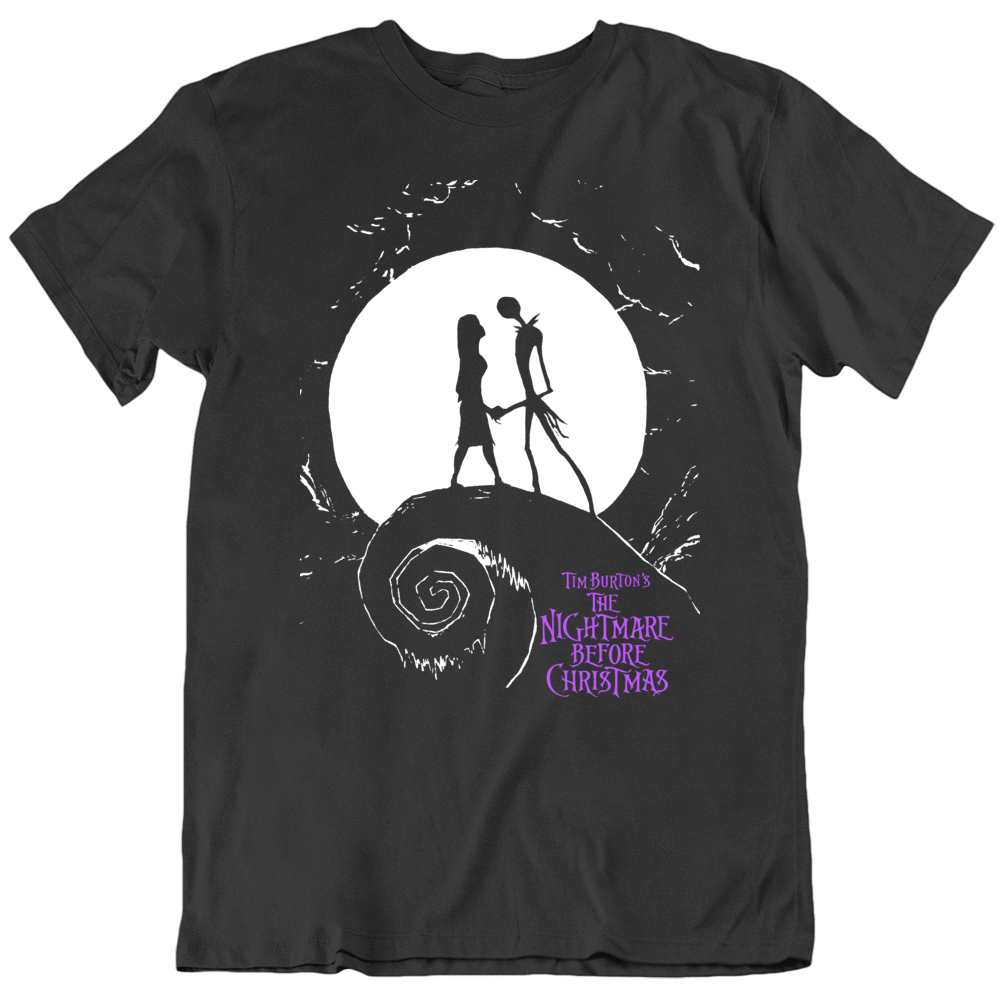 Nightmare Before Christmas Tim Burton Movie Classic T Shirt Nightmare Before Christmas Tim Burton Movie Classic T Shirt