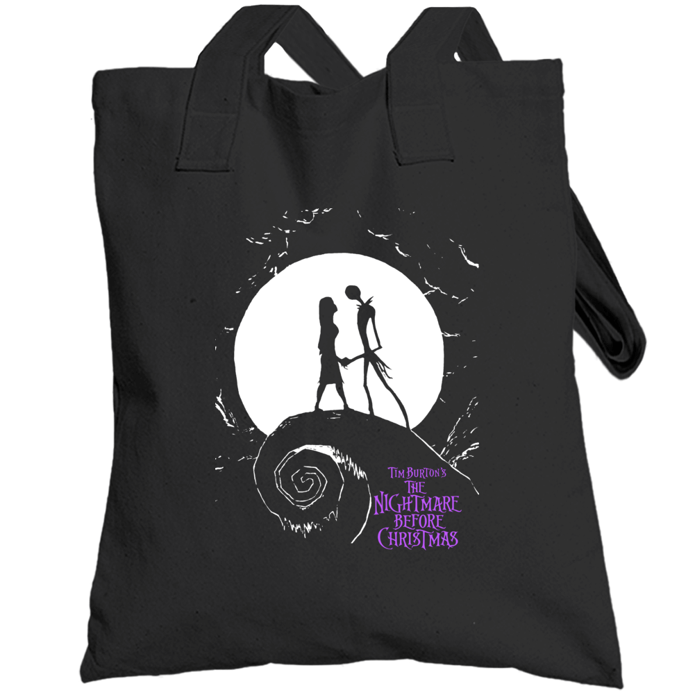 Nightmare Before Christmas Tim Burton Movie Classic Totebag Nightmare Before Christmas Tim Burton Movie Classic Totebag