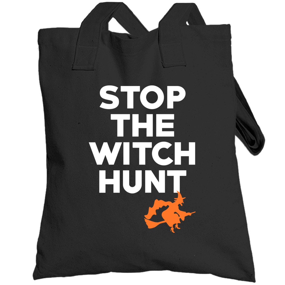 Stop The Witch Hunt President Trump Usa Totebag Stop The Witch Hunt President Trump Usa Totebag