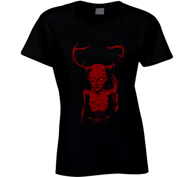 Devil Lucifer 666 Satan Worshipper Ladies T Shirt Devil Lucifer 666 Satan Worshipper Ladies T Shirt