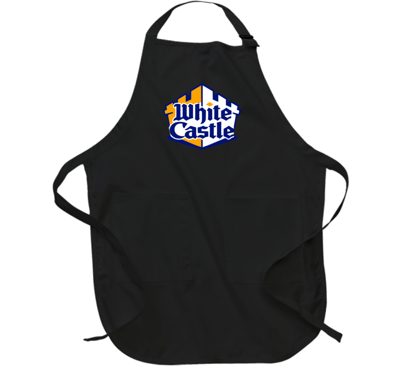 White Castle Burgers Favorite Fast Food Restaurant Fan Apron White Castle Burgers Favorite Fast Food Restaurant Fan Apron