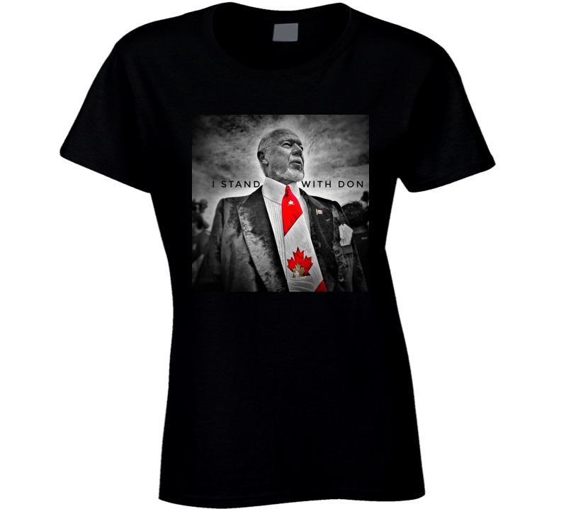 Don Cherry Canadian Hockey Legend Ladies T Shirt Don Cherry Canadian Hockey Legend Ladies T Shirt