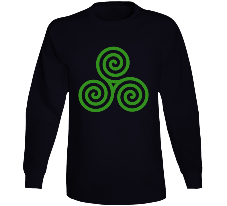 Celtic Spiral Knot Irish Eternal Life Symbol Long Sleeve Celtic Spiral Knot Irish Eternal Life Symbol Long Sleeve