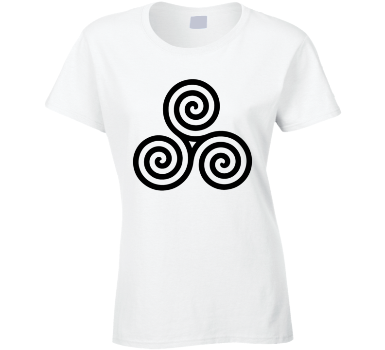 Celtic Spiral Knot Trinity Eternal Life Symbol Ladies T Shirt Celtic Spiral Knot Trinity Eternal Life Symbol Ladies T Shirt