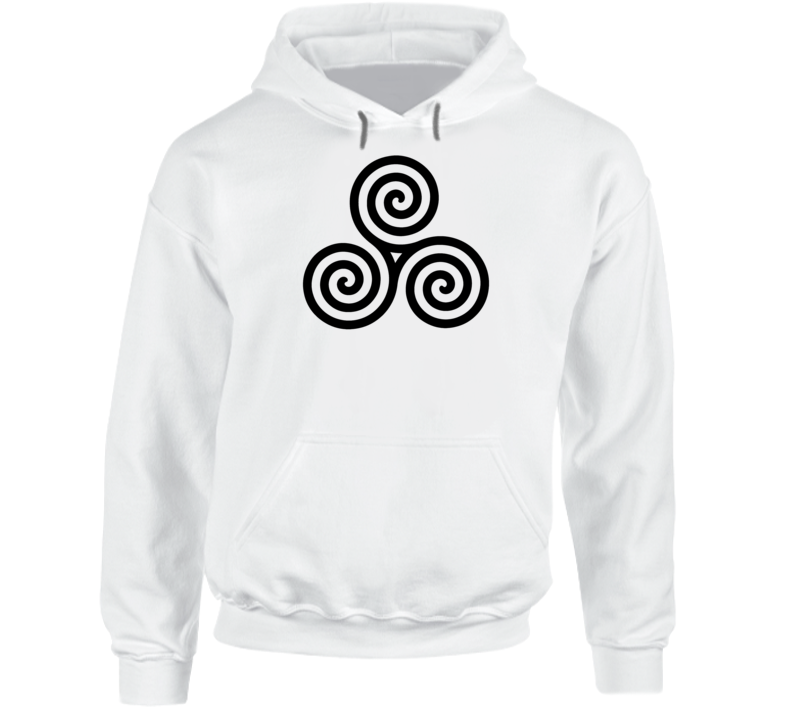 Celtic Spiral Knot Trinity Eternal Life Symbol Hoodie Celtic Spiral Knot Trinity Eternal Life Symbol Hoodie