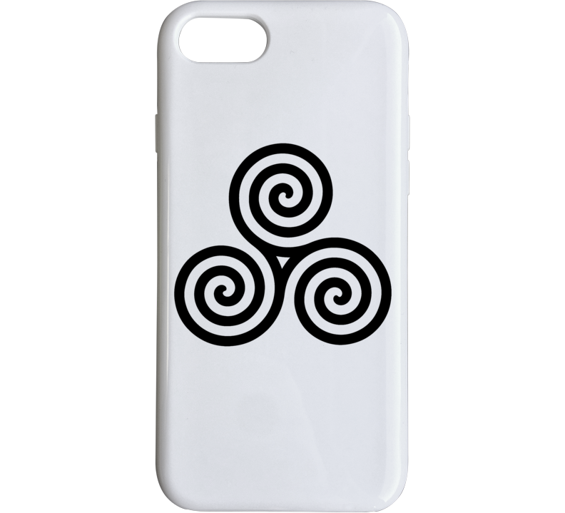 Celtic Spiral Knot Trinity Eternal Life Symbol Phone Case Celtic Spiral Knot Trinity Eternal Life Symbol Phone Case