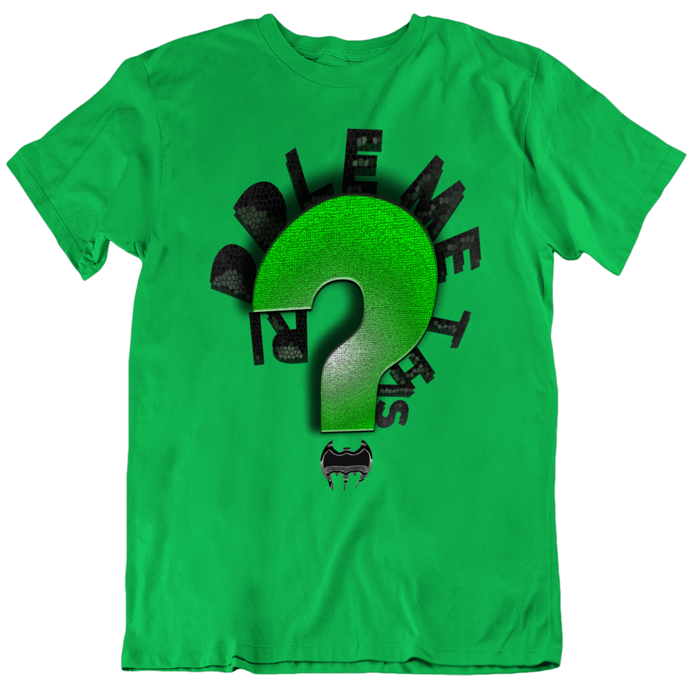 Riddler Batman Villain Classic Comic T Shirt Riddler Batman Villain Classic Comic T Shirt