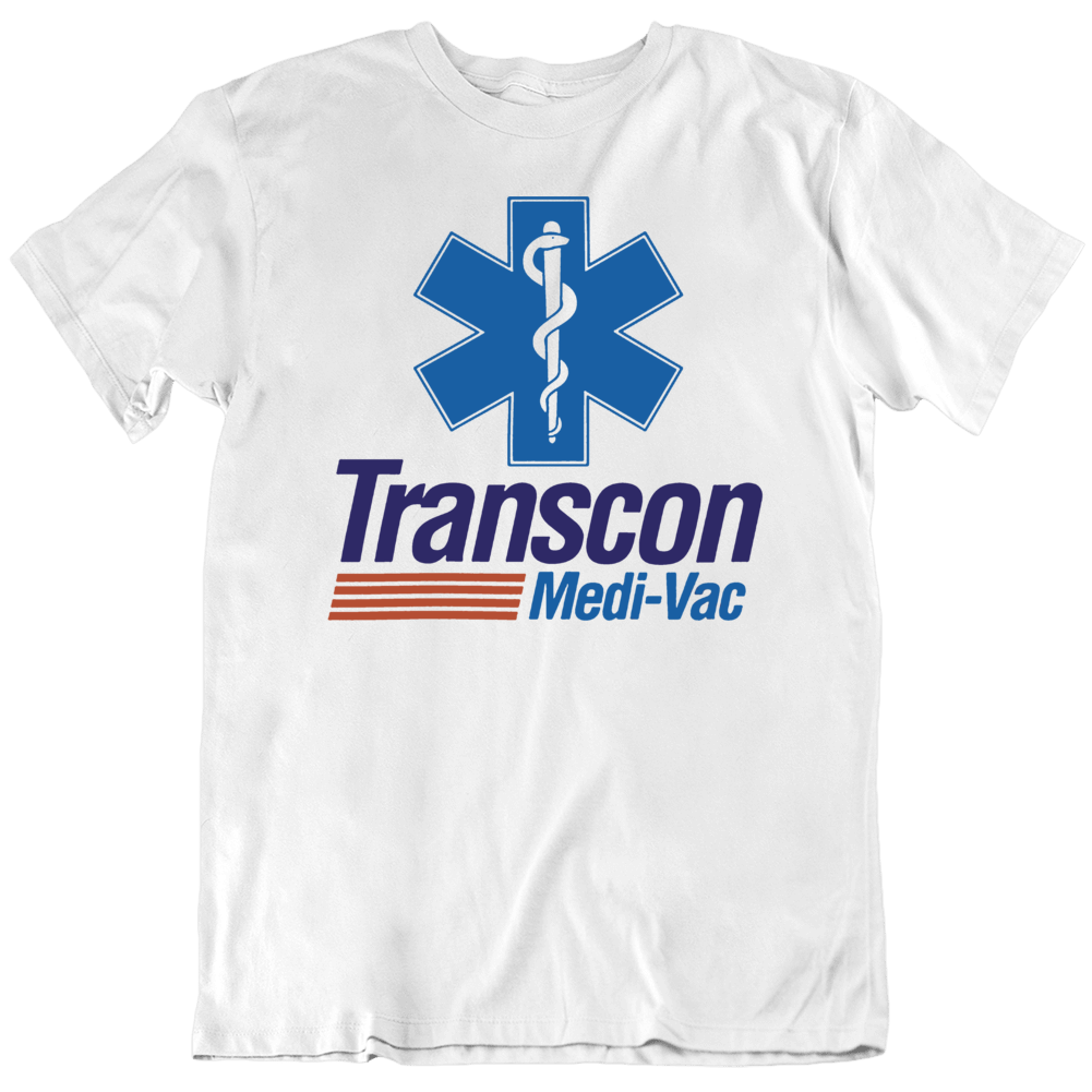 Transcon Medi Vac Cannonball Run Funny Movie Fan T Shirt Transcon Medi Vac Cannonball Run Funny Movie Fan T Shirt