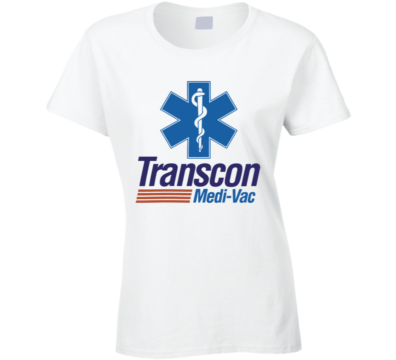 Transcon Medi Vac Cannonball Run Funny Movie Fan Ladies T Shirt Transcon Medi Vac Cannonball Run Funny Movie Fan Ladies T Shirt
