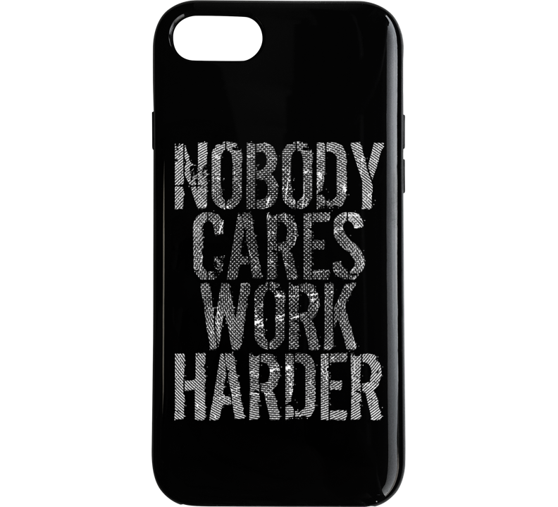 Nobody Cares Work Harder Sports Quote Hockey Phone Case Nobody Cares Work Harder Sports Quote Hockey Phone Case