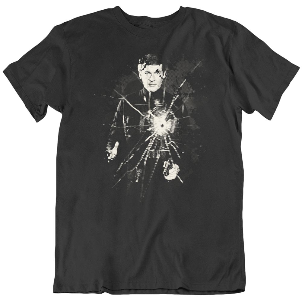 James Bond Roger Moore 007 Exclusive Fan T Shirt James Bond Roger Moore 007 Exclusive Fan T Shirt