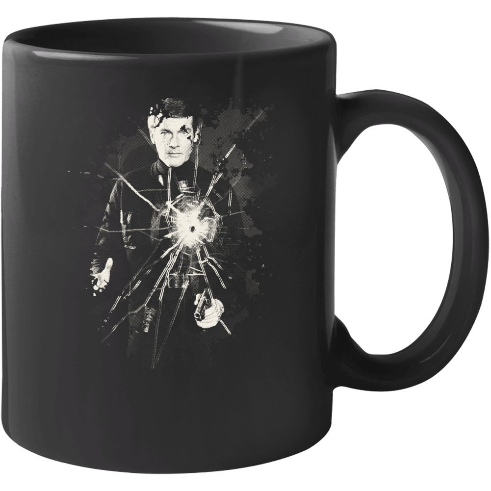 James Bond Roger Moore 007 Exclusive Fan Mug James Bond Roger Moore 007 Exclusive Fan Mug