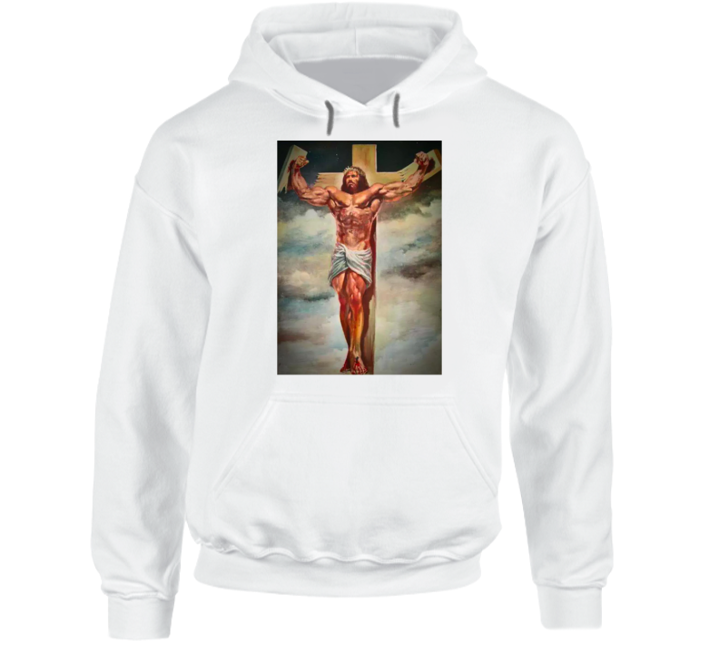 Jesus Lifts Bodybuilder God Gym Parody Hoodie Jesus Lifts Bodybuilder God Gym Parody Hoodie