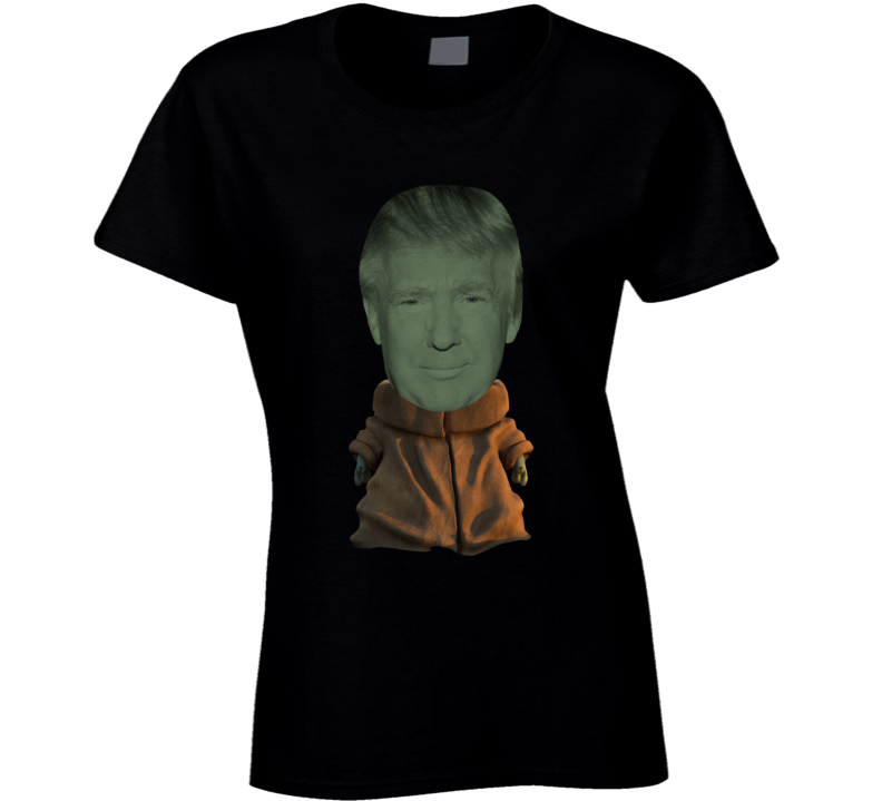 President Donald Trump Baby Yoda Parody Usa Republican Ladies T Shirt President Donald Trump Baby Yoda Parody Usa Republican Ladies T Shirt