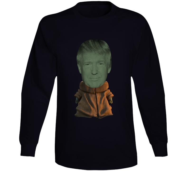 President Donald Trump Baby Yoda Parody Usa Republican Long Sleeve President Donald Trump Baby Yoda Parody Usa Republican Long Sleeve